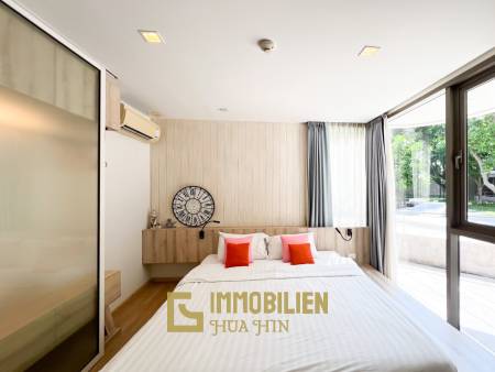 Erdgeschosswohnung / Poolblick / 2 Schlafzimmer