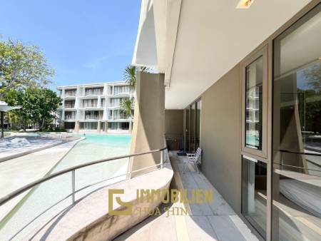 Erdgeschosswohnung / Poolblick / 2 Schlafzimmer