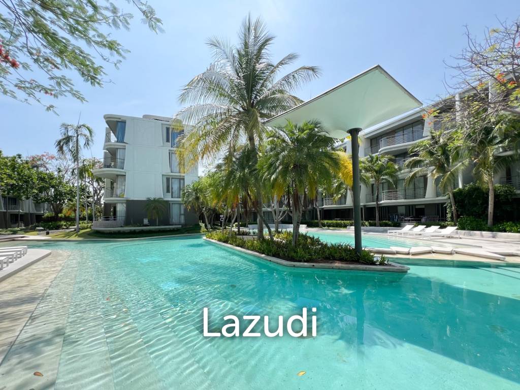 Poolside 2 bedroom condo at Baan SanKraam Cha-Am
