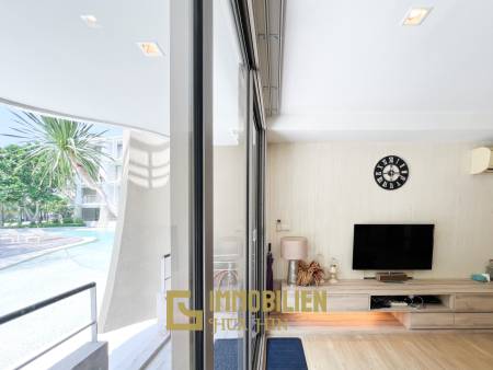 Erdgeschosswohnung / Poolblick / 2 Schlafzimmer