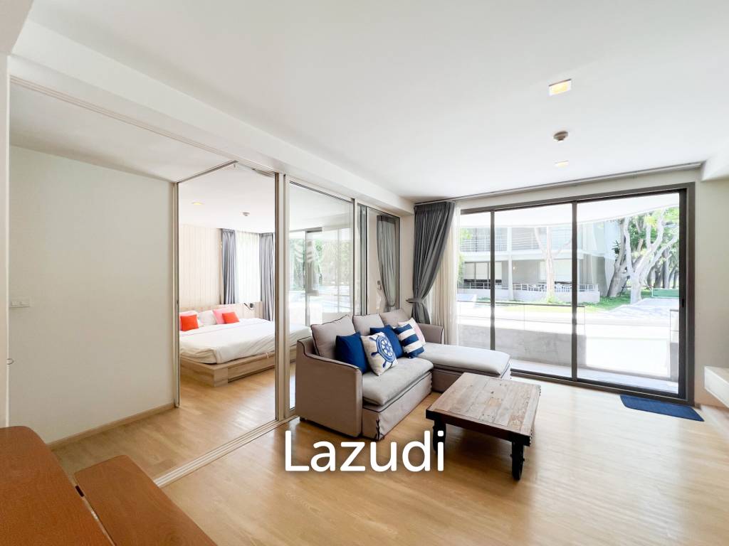 Poolside 2 bedroom condo at Baan SanKraam Cha-Am