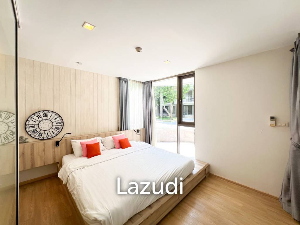 Poolside 2 bedroom condo at Baan SanKraam Cha-Am