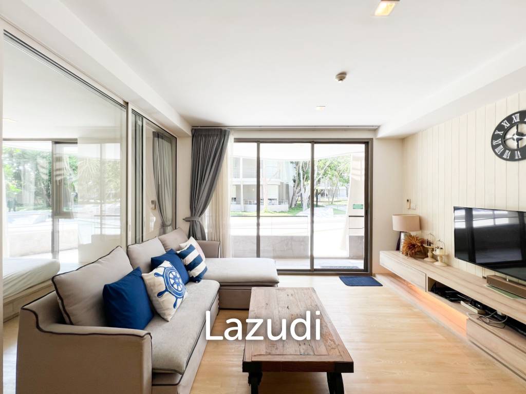 Poolside 2 bedroom condo at Baan SanKraam Cha-Am