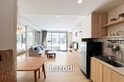 Poolside 2 bedroom condo at Baan SanKraam Cha-Am
