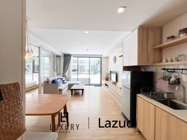 Poolside 2 bedroom condo at Baan SanKraam Cha-Am