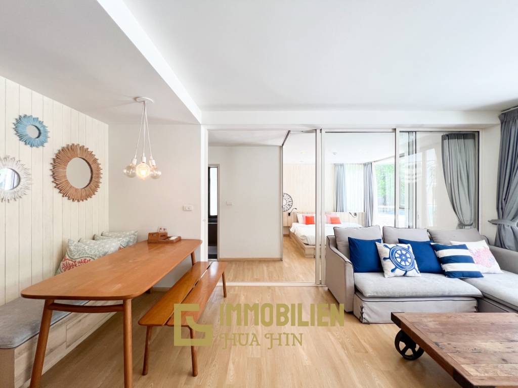 Erdgeschosswohnung / Poolblick / 2 Schlafzimmer