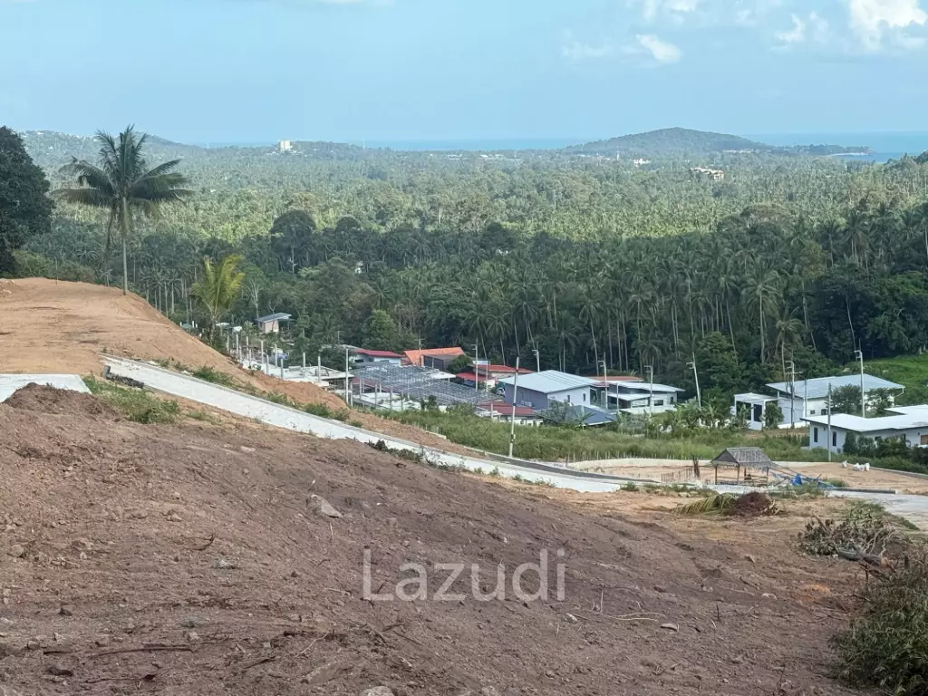 Prime Sea & Mountain View Land in Peaceful Location Mae Nam