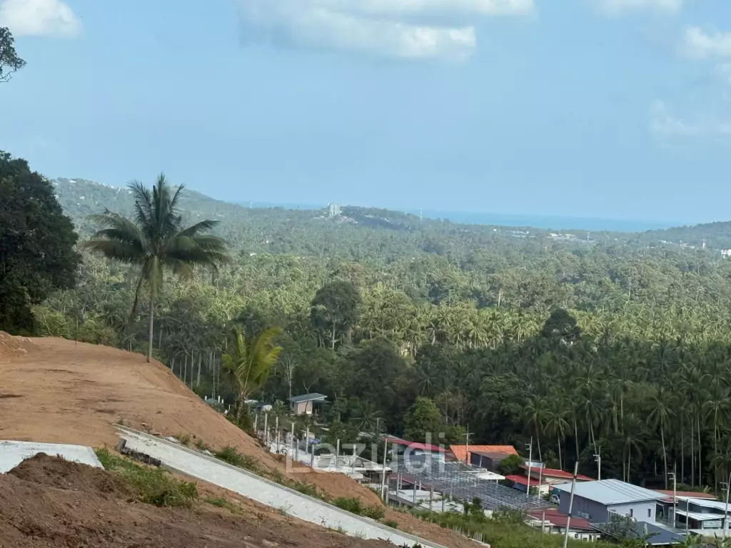 Prime Sea & Mountain View Land in Peaceful Location Mae Nam