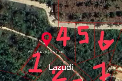 Prime Sea & Mountain View Land in Peaceful Location Mae Nam