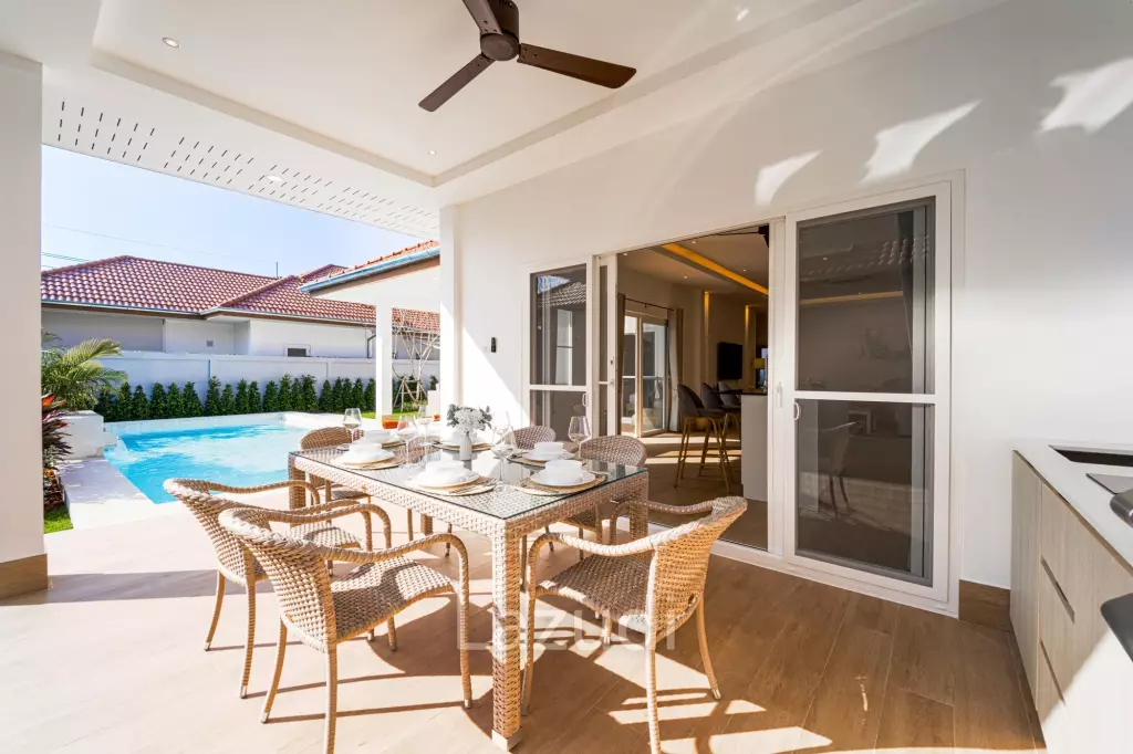 New Modern 3 Bedroom Pool Villa! (MB3)