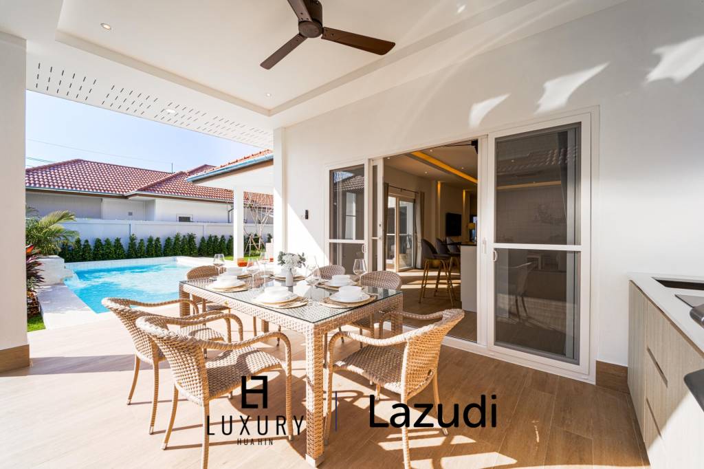 New Modern 3 Bedroom Pool Villa! (MB3)