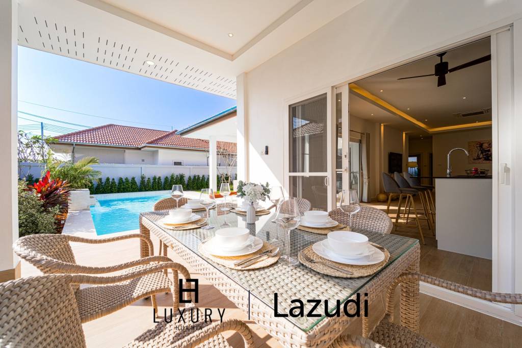 New Modern 3 Bedroom Pool Villa! (MB3)