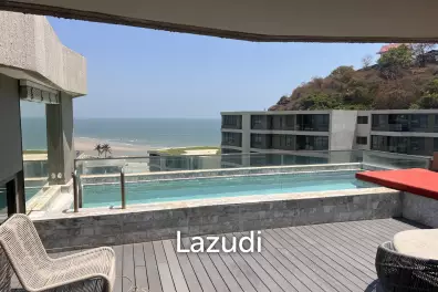 Stunning Beachfront 3BR Condo with Sea Views & Private Pool