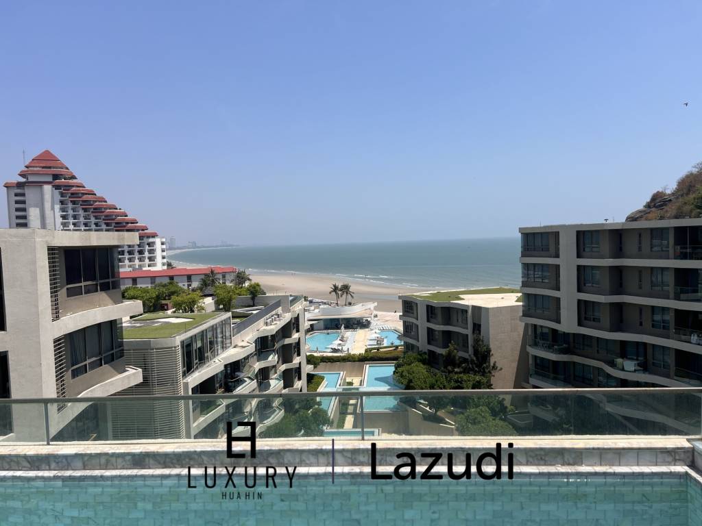 Stunning Beachfront 3BR Condo with Sea Views & Private Pool