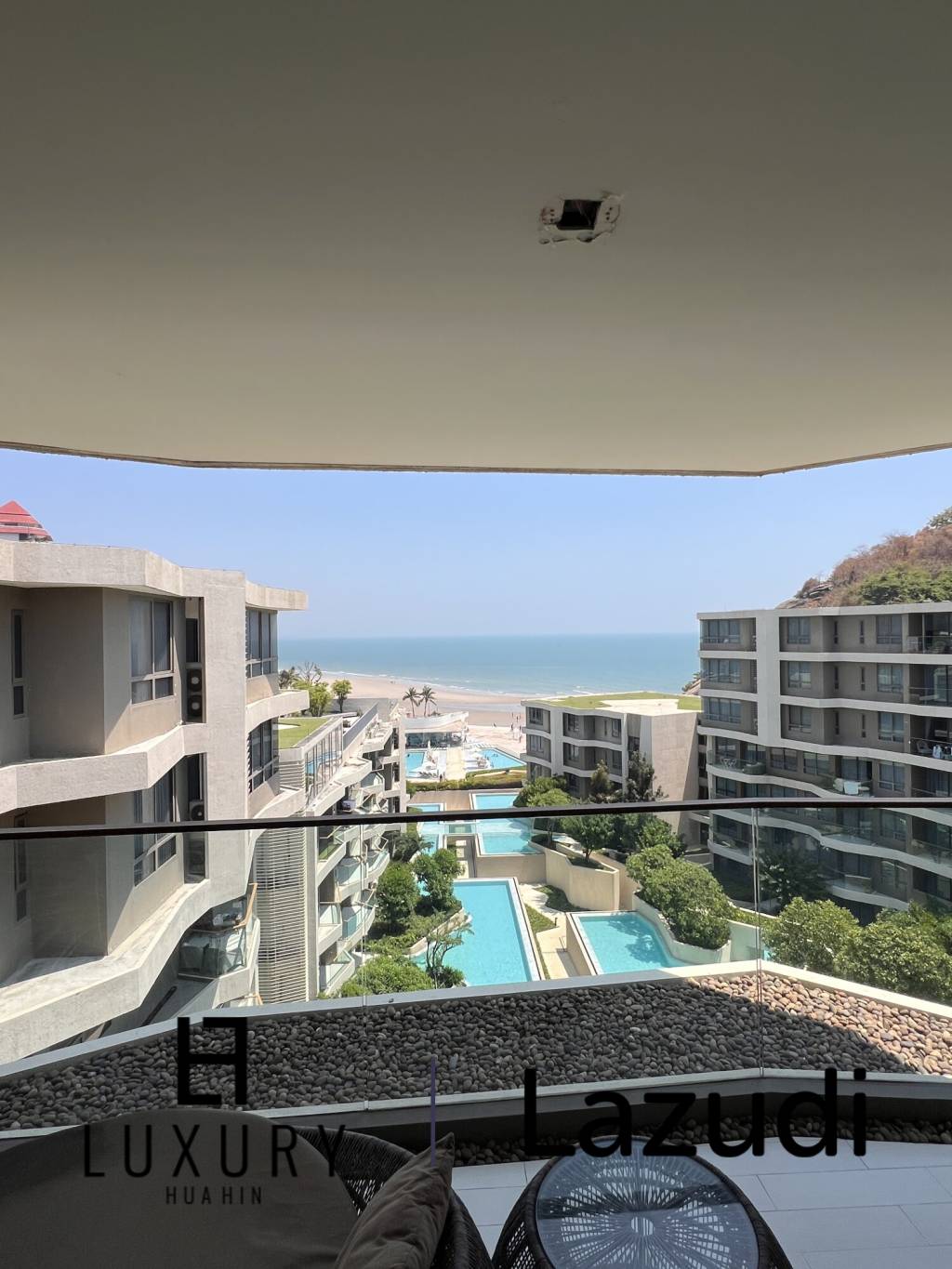 Stunning Beachfront 3BR Condo with Sea Views & Private Pool