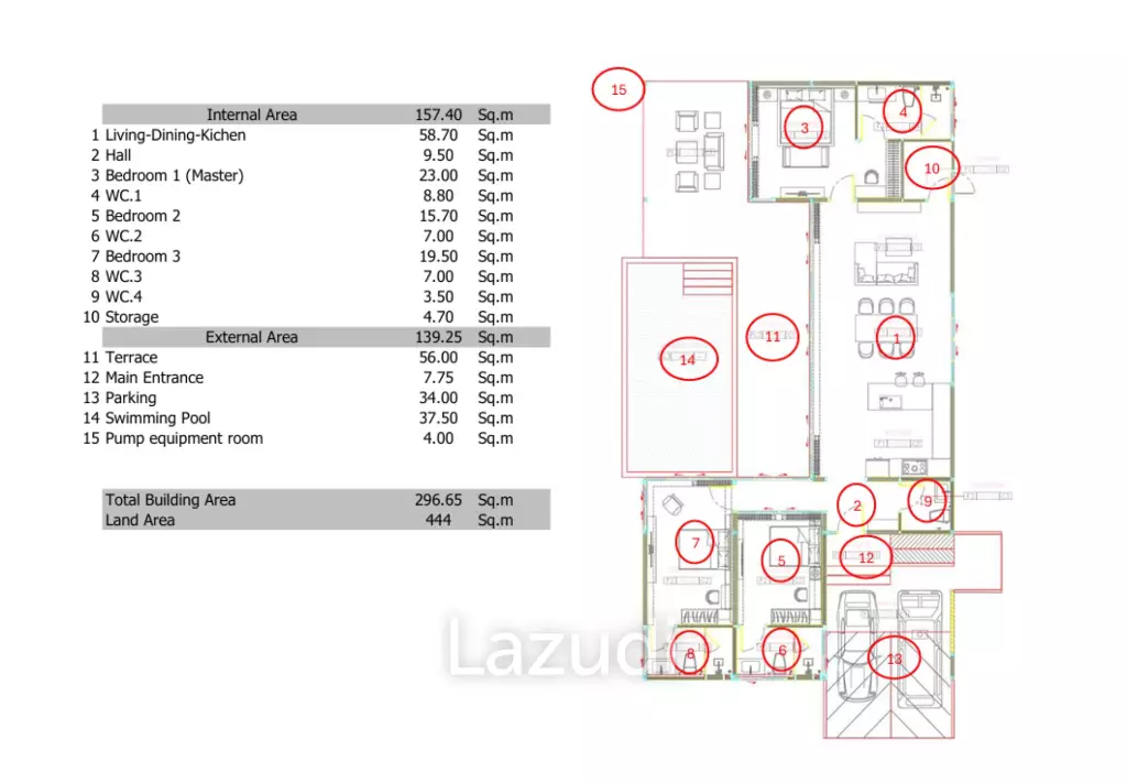 296 sqm New Modern pool villa in Hua Hin City HeavenPlus