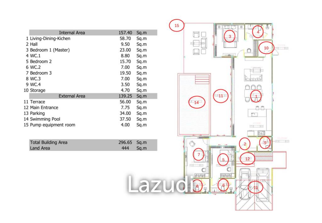 296 sqm New Modern pool villa in Hua Hin City HeavenPlus
