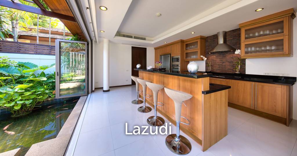 Daily Rent - Baan Kularp Beachfront infinity pool villa in Bo Phut
