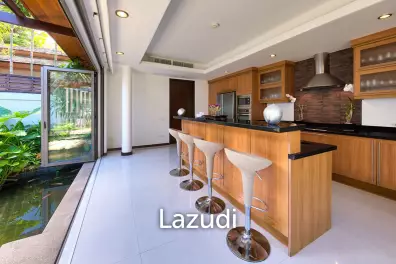 Daily Rent - Baan Kularp Beachfront infinity pool villa in Bo Phut