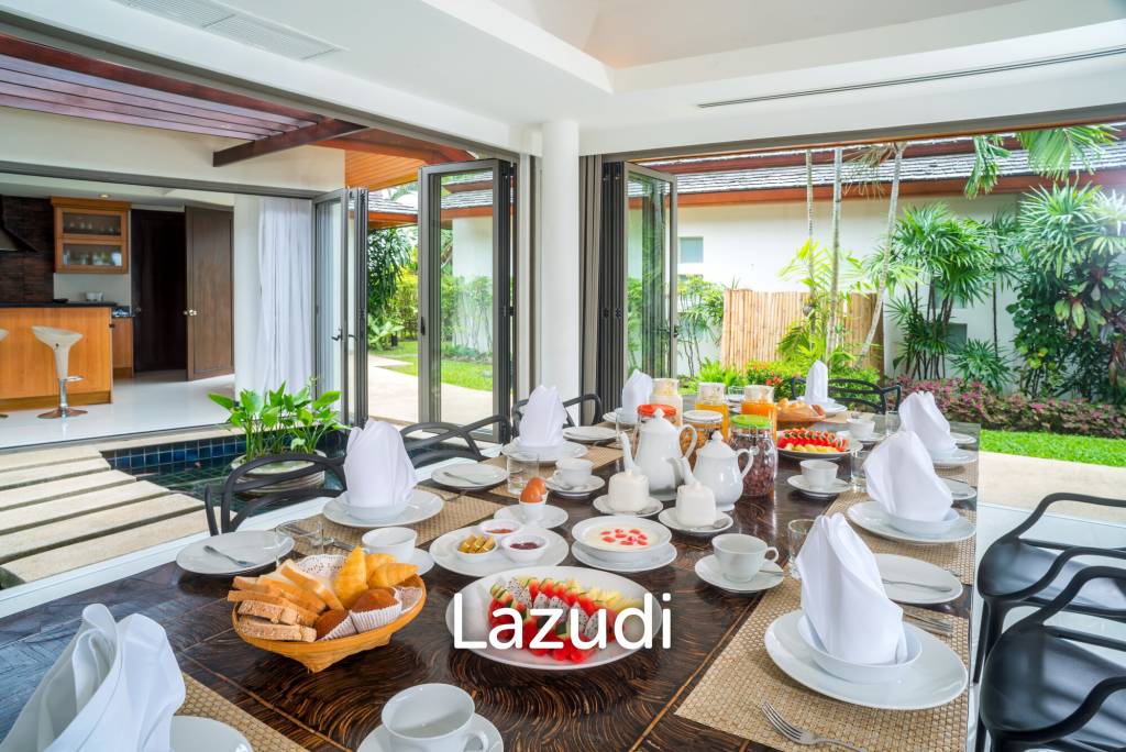 Daily Rent - Baan Kularp Beachfront infinity pool villa in Bo Phut