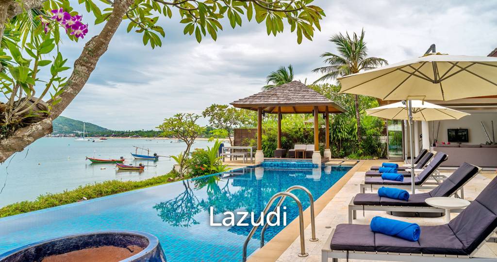 Daily Rent - Baan Kularp Beachfront infinity pool villa in Bo Phut