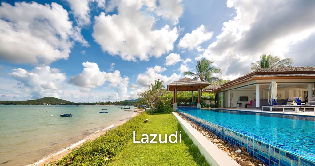 Daily Rent - Baan Kularp Beachfront infinity pool villa in Bo Phut