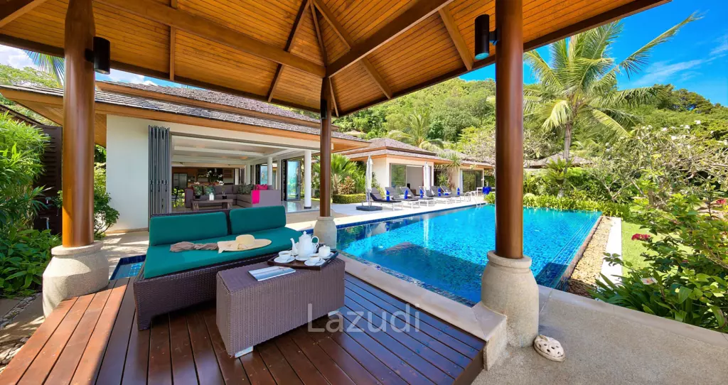 Daily Rent - Baan Kularp Beachfront infinity pool villa in Bo Phut