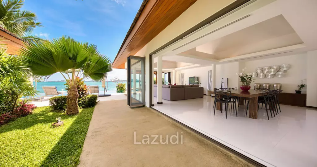 Daily Rent - Baan Kularp Beachfront infinity pool villa in Bo Phut