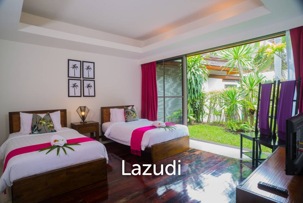Daily Rent - Baan Kularp Beachfront infinity pool villa in Bo Phut