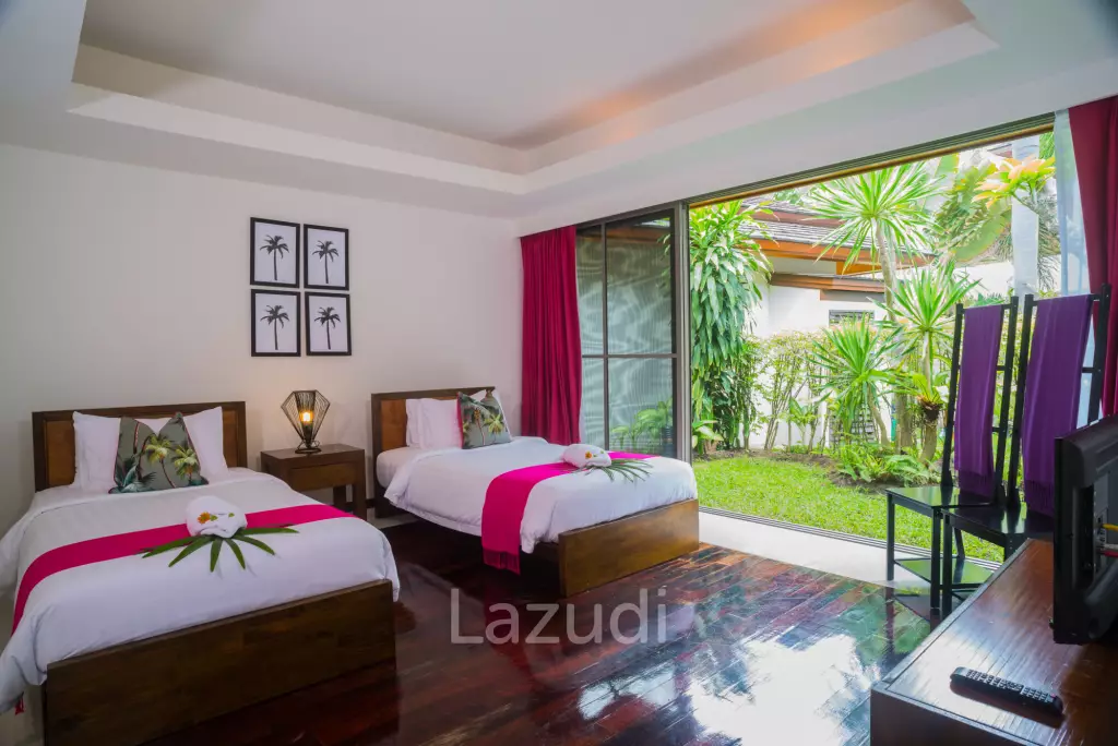 Daily Rent - Baan Kularp Beachfront infinity pool villa in Bo Phut