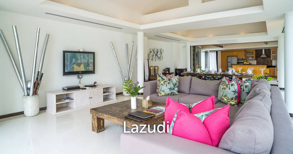 Daily Rent - Baan Kularp Beachfront infinity pool villa in Bo Phut