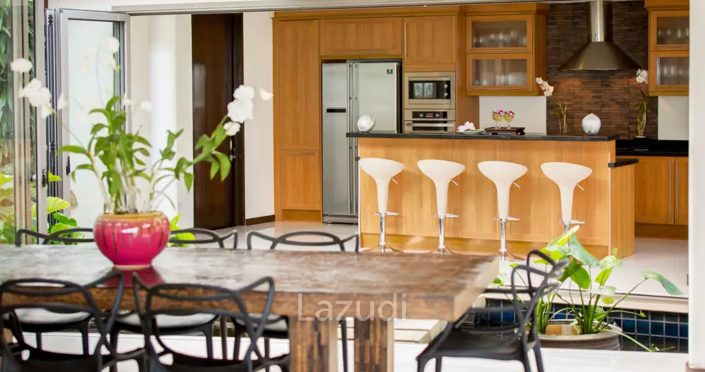 Daily Rent - Baan Kularp Beachfront infinity pool villa in Bo Phut