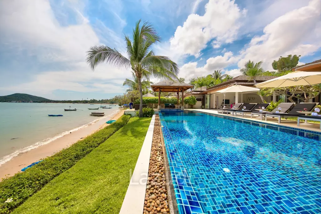 Daily Rent - Baan Feung Fah Beachfront Villa with pool in Bo Phut