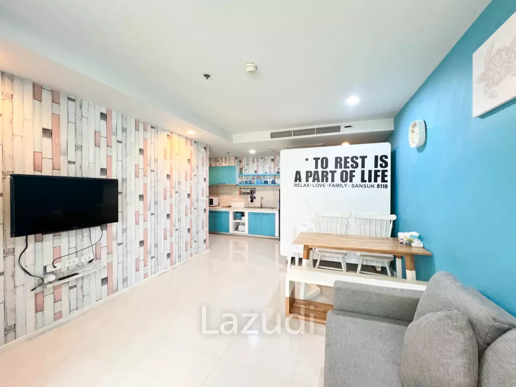 58 sqm 1 bedroom condo in Baan San Suk Hua Hin