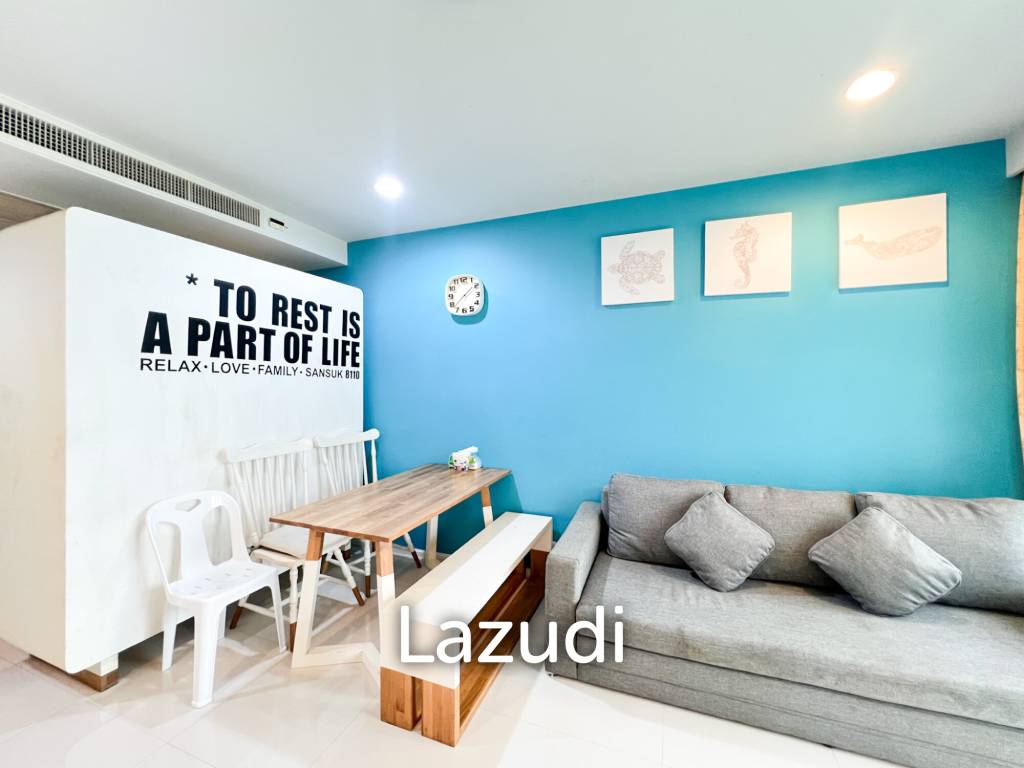 58 sqm 1 bedroom condo in Baan San Suk Hua Hin