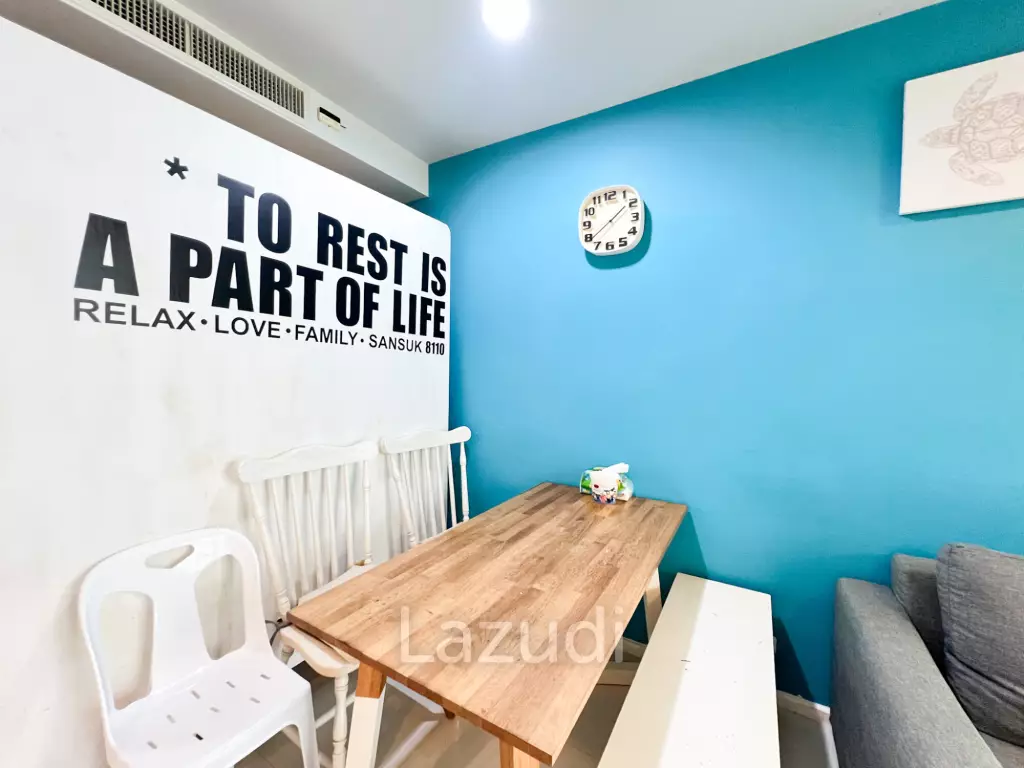 58 sqm 1 bedroom condo in Baan San Suk Hua Hin