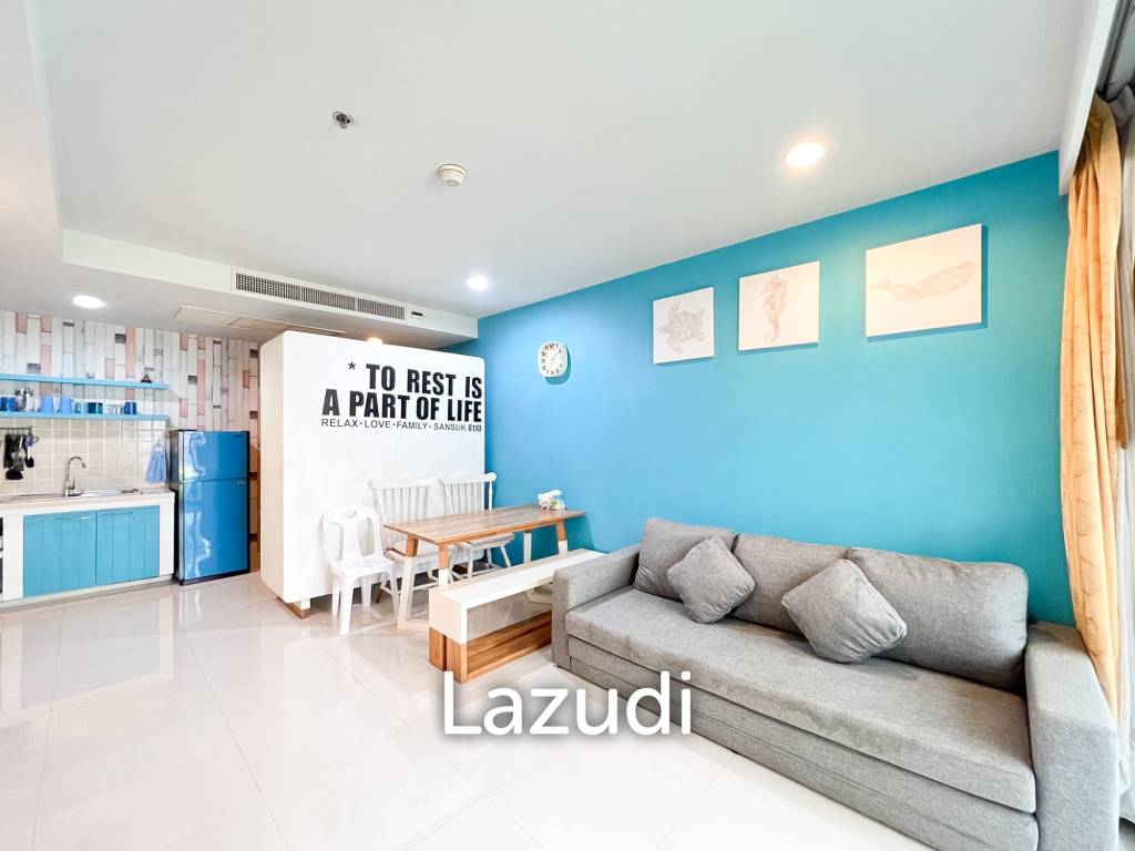 58 sqm 1 bedroom condo in Baan San Suk Hua Hin