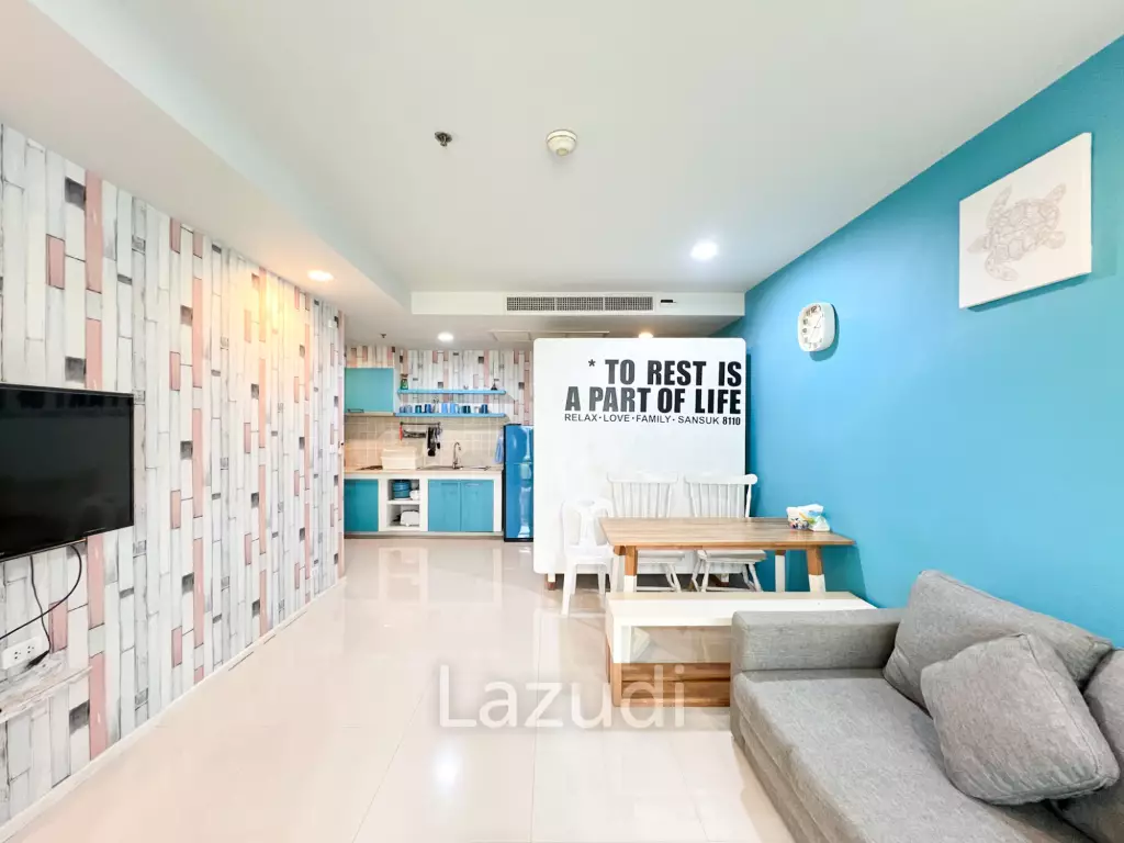 58 sqm 1 bedroom condo in Baan San Suk Hua Hin