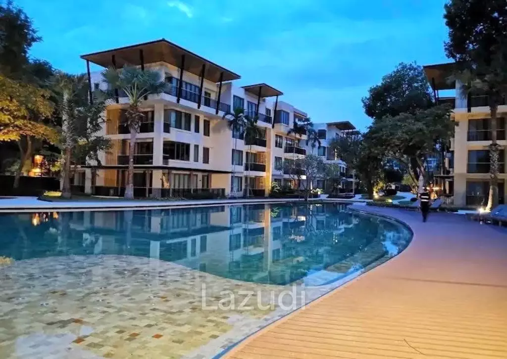 58 sqm 1 bedroom condo in Baan San Suk Hua Hin
