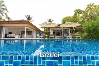 Daily Rent - Baan Ban Buri beachfront villa with pool in Bo Phut