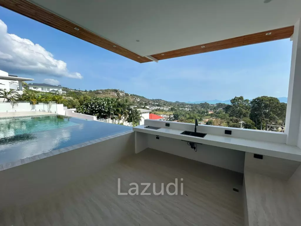 Brand New 4 Bed Seaview located in Bophut