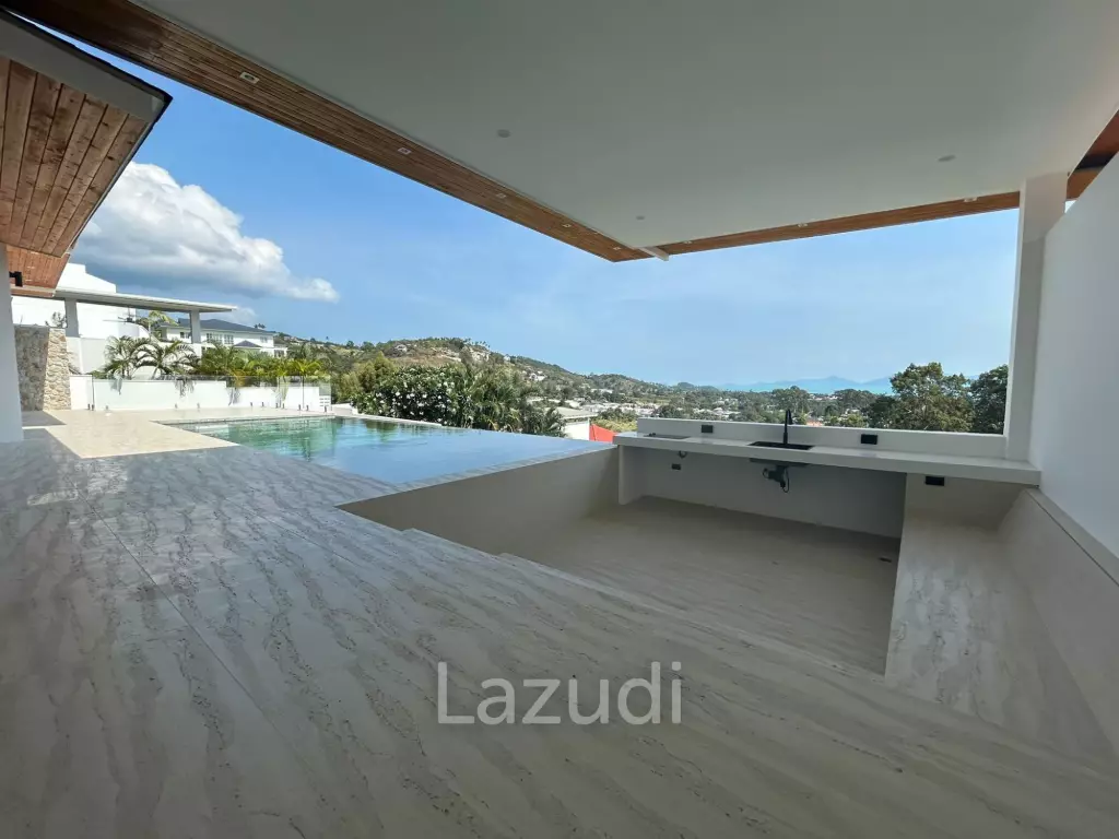 Brand New 4 Bed Seaview located in Bophut