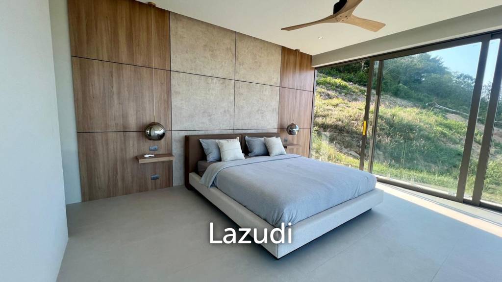 Luxury 3-Bedroom Sea View Villa in Plai Laem with Infinity Pool & Panoramic Bay Views