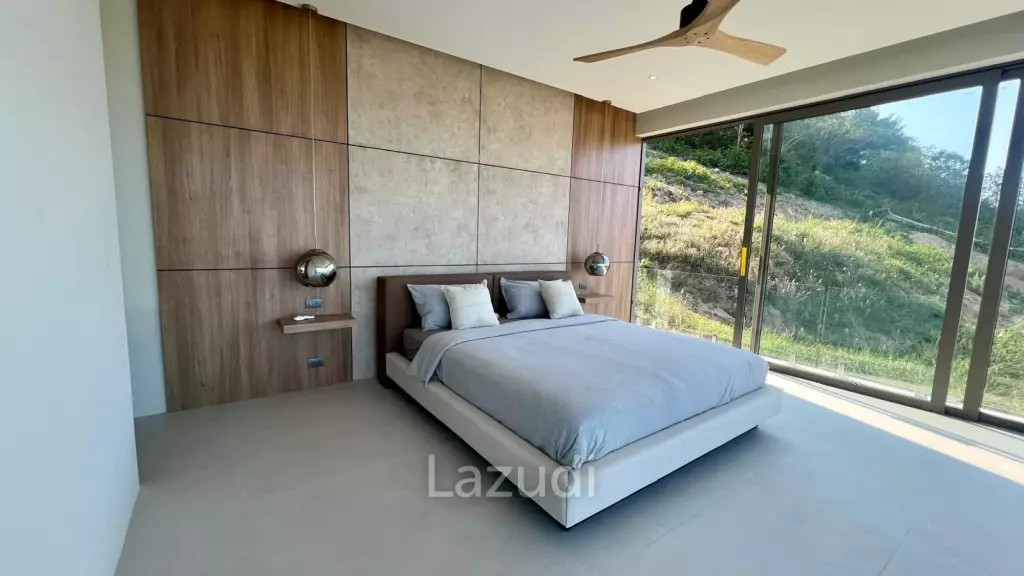 Luxury 3-Bedroom Sea View Villa in Plai Laem with Infinity Pool & Panoramic Bay Views