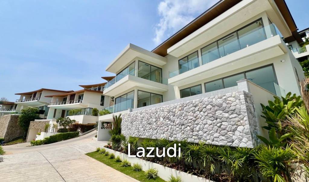 Luxury 3-Bedroom Sea View Villa in Plai Laem with Infinity Pool & Panoramic Bay Views