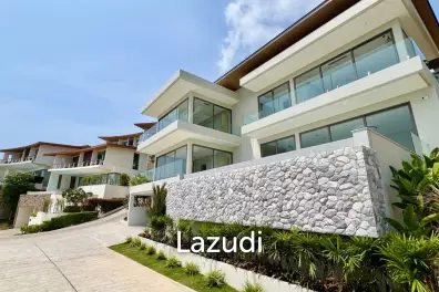 Luxury 3-Bedroom Sea View Villa in Plai Laem with Infinity Pool & Panoramic Bay Views