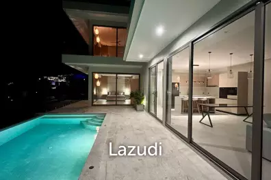 Luxury 3-Bedroom Sea View Villa in Plai Laem with Infinity Pool & Panoramic Bay Views