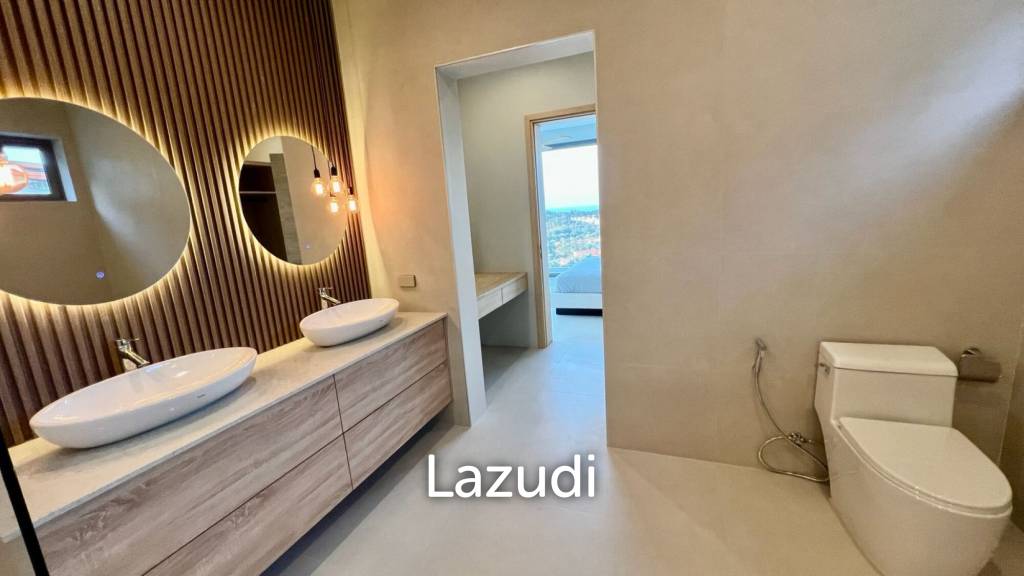 Luxury 3-Bedroom Sea View Villa in Plai Laem with Infinity Pool & Panoramic Bay Views