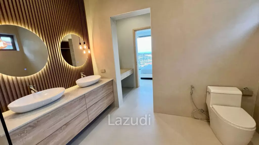 Luxury 3-Bedroom Sea View Villa in Plai Laem with Infinity Pool & Panoramic Bay Views
