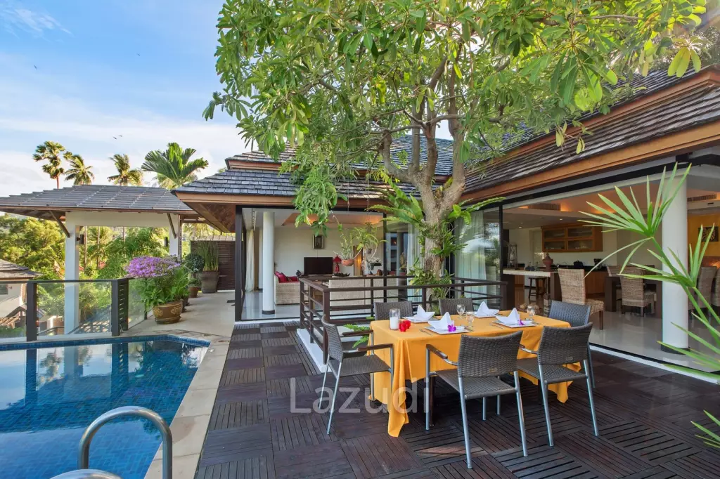 Daily Rent - Baan Bua Sawan Sea View Pool Villa in Bo Phut